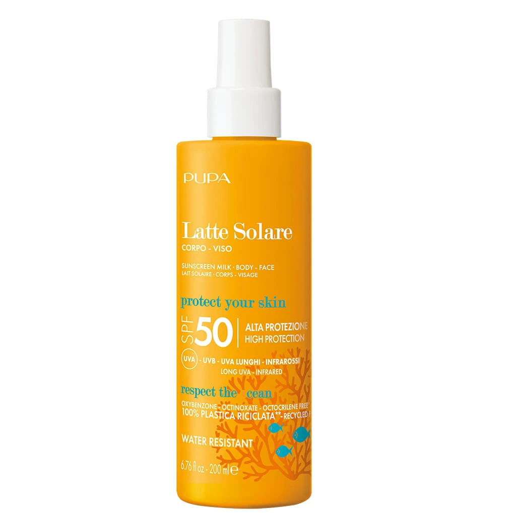 Pupa Lait Solaire Corps Visage SPF 50 200 Ml
