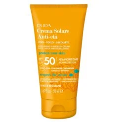 Pupa CRÈME SOLAIRE ANTI-AGE SPF 50 VISAGE,COU ET DÉCOLLETE 50 Ml
