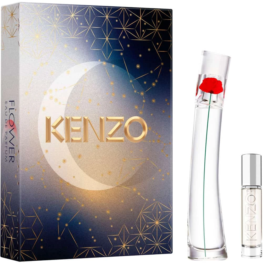 Coffret Flower By Kenzo Eau De Parfum 50 Ml + Vaporisateur De Voyage – Image 2