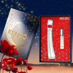 Coffret Flower By Kenzo Eau De Parfum 50 Ml + Vaporisateur De Voyage