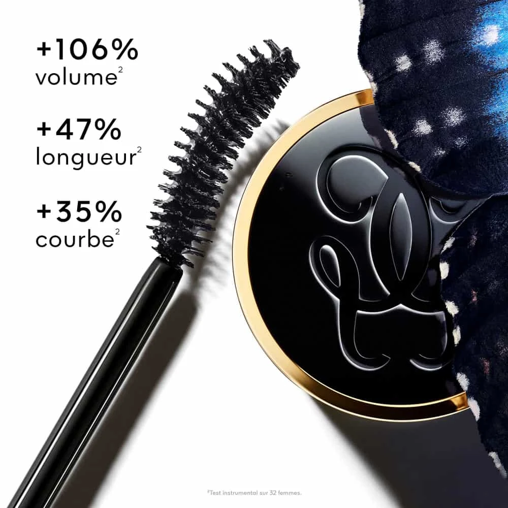 Guerlain Noir G Mascara Courbe Volume Intense 24h Ebène Intense – Image 7