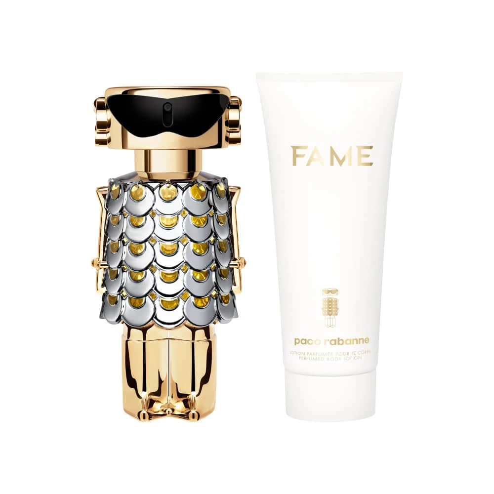 Paco Rabanne Coffret Fame Eau De Parfum 80 Ml + Lait Pour Le Corps 100 Ml – Image 2