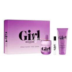 Rochas Coffret Girl Life Eau De Parfum 75 Ml + 2 Produits