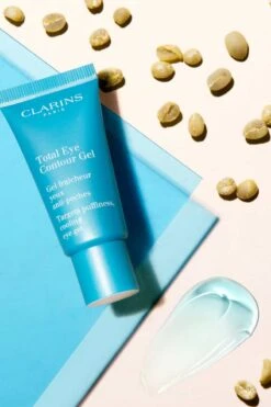 Clarins Total Eye Contour Gel Gel Fraîcheur Yeux Anti-poches