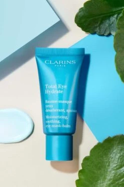 Clarins Total Eye Hydrate Baume-masque Yeux Désaltérant, Apaisant