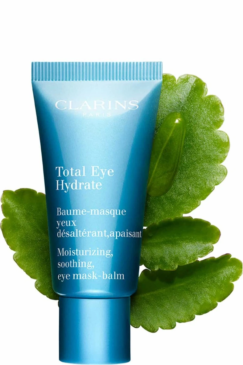 Clarins Total Eye Hydrate Baume-masque Yeux Désaltérant, Apaisant – Image 2