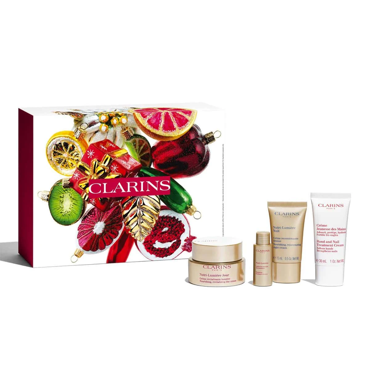 Clarins Coffret Noël Coffret Nutri Lumière Soin Visage Anti-âge, Anti-rides Dès 60 Ans – Image 2