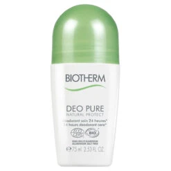 Biotherm Deo Pure Naturel Protect Déodorant Soin 24 Heures Sans Sels D’aluminium 75 Ml