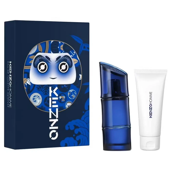 Coffret Kenzo Homme Eau De Toilette Intense 60 Ml + Gel Douche 75 Ml