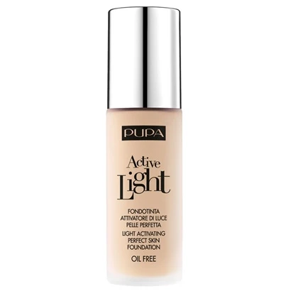 Pupa Active Light Fond De Teint Activateur De Lumière SPF 10